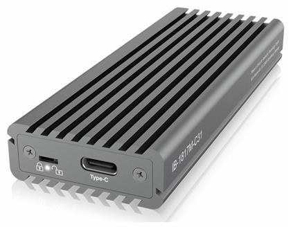 IB-1817M-C31 Θήκη για Σκληρό Δίσκο M.2 PCI Express NVME με σύνδεση USB 3.1 Type-C σε χρώμα Icy Box